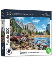 Puzzle Trefl din 500 de piese -  Parcul Național Yosemite -1