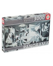 Puzzle panoramic Educa din 3000 de piese - Guernica, Pablo Picasso -1