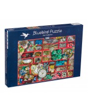 Puzzle Bluebird din 1000 de piese - Red Collection -1