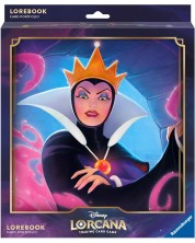 Mapă de stocare cărți Disney Lorcana The First Chapter: 10 Page Portfolio - The Evil Queen