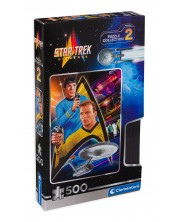 Puzzle Clementoni din 500 de piese - Star Trek, variantă 2