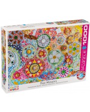 Puzzle Eurographics din 1000 de piese - Thailand Mosaic -1