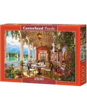 Puzzle Castorland din 1500 de piese - Terasa de lângă lac -1