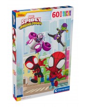 Puzzle Clementoni din 60 de piese - Spider-Man și prietenii săi