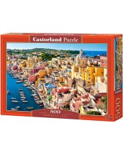 Puzzle Castorland din 500 de piese - Corricella, Italia -1