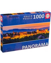 Puzzle Educa din 1000 de piese - Alhambra, Granada -1