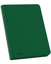 Mapă de stocare cărți de joc Ultimate Guard Zipfolio 18-Pocket XenoSkin - Verde (360 buc.) -1