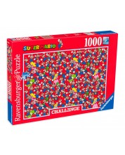 Puzzle Ravensburger din 1000 de piese - Provocarea Super Mario