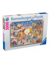 Puzzle Ravensburger din 1000 de piese - Romeo si Julieta -1