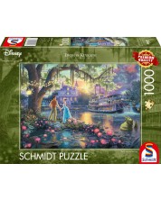 Puzzle Schmidt din 1000 de piese - Prințesa și broasca -1