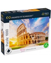 Puzzle Trefl din 1000 de piese - Colosseum, Roma