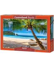 Puzzle Castorland din 500 de piese - Vacanță în Seychelles -1