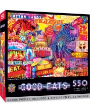 Puzzle Master Pieces din 550 de piese - Noapte de neon