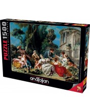 Puzzle Anatolian din 1500 piese - Vânători de păsări -1