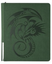 Mapă pentru păstrarea cărților Dragon Shield Album Zipster Regular - Forest Green