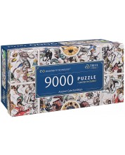 Puzzle panoramic Trefl din 9000 de piese -  Hărți antice ale cerului