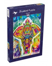 Puzzle Bluebird de 1000 piese - Elephant