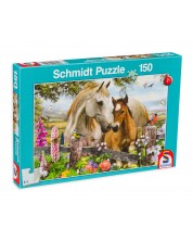 Puzzle Schmidt din 150 de piese - Cai -1