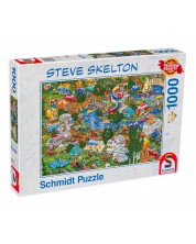 Puzzle Schmidt din 1000 de piese - Evadare în natură  -1