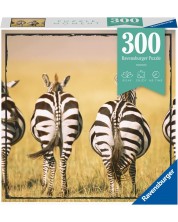 Puzzle Ravensburger din 300 piese - Zebră -1