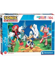 Puzzle Clementoni din 104 de piese - Sonic 2 -1