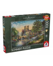 Puzzle Schmidt din 1000 de piese - Willow Wood Chapel -1