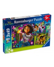 Puzzle Ravensburger din 3 x 49 de piese - Encanto Disney