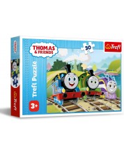 Puzzle Trefl din 30 de piese - Thomas și prietenii -1