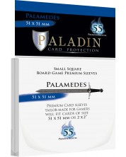 Protecții pentru cărți de joc Paladin - Palamedes 51 x 51 (Small Square) -1