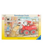 Puzzle Ravensburger de 15 piese - Excavator