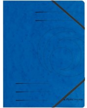 Dosar cu bandă elastică Herlitz - Quality, albastru -1