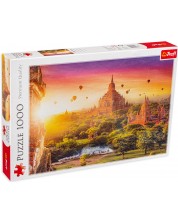 Puzzle Trefl din 1000 de piese - Templul antic, Burma  -1
