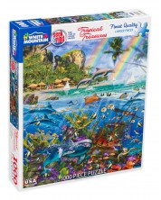 Puzzle White Mountain din 1000 de piese - Tropical Treasures Seek & Find -1
