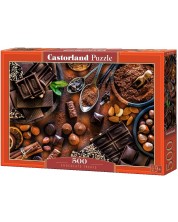 Puzzle Castorland din 500 de piese - Delicii ciocolată -1