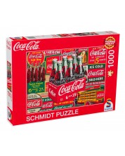 Puzzle Schmidt din 1000 de piese - Coca-Cola