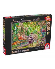 Puzzle Schmidt din 1000 de piese - Lumea salbatica a Asiei -1
