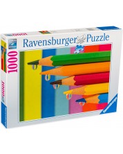 Puzzle Ravensburger 1000 de piese - Creioane