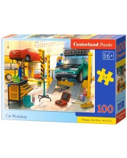 Puzzle Castorland din 100 de piese - Dealer auto -1