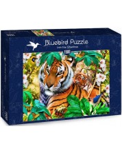 Puzzle Bluebird din 1500 de piese - Tigru -1