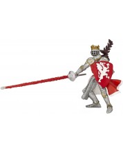 Figurina Papo The Medieval Era – Cavaler pe Dragonul Rosu -1