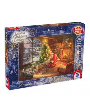 Puzzle Schmidt din 1000 de piese - Thomas Kinkade Santa's Special Delivery -1