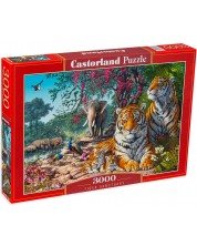 Puzzle Castorland din 3000 de piese -  Regatul animalelor  -1
