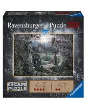 Puzzle-ghicitoare Ravensburger din 368 de piese - În grădină -1