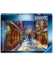 Puzzle Ravensburger din 1000 de părți - Crăciun, tip 1
