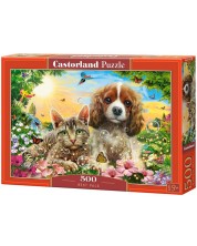 Puzzle Castorland din 500 de piese - Animale drăguțe  -1