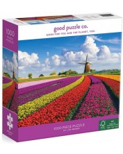 Puzzle Good Puzzle din 1000 de piese - Flori în Olanda -1