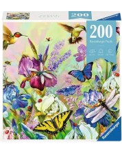 Puzzle Ravensburger din 200 de piese - Poiană înflorită -1