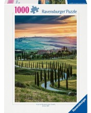 Puzzle Ravensburger din 1000 de piese  - Val d'Orcia, Toscana