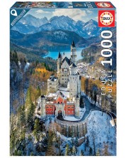 Puzzle Educa din 1000 de piese - Castelul Neuschwanstein