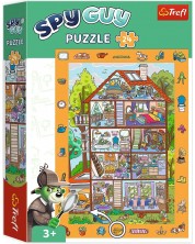Puzzle cu 24 de piese Trefl - Spy Guy: Acasă -1